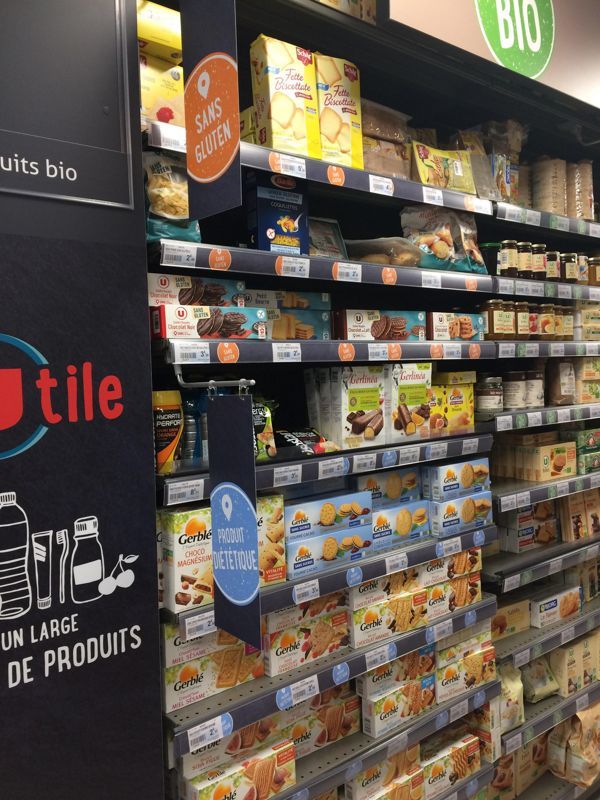 Gluteeniton nizza ruokakauppa